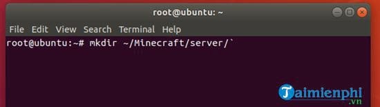 Cách tạo Minecraft Server trên Linux