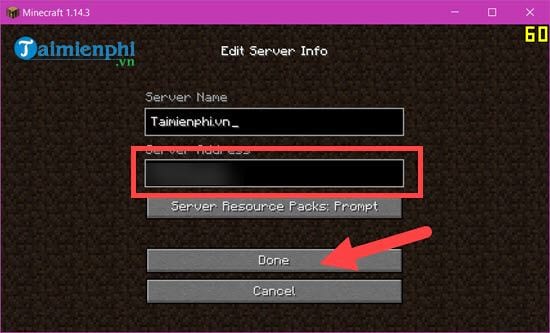 Cách vào Minecraft Server trên Windows 10