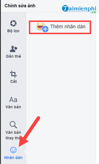 Cách chèn nhãn Sticker, thêm hình ảnh ngộ nghĩnh vào ảnh đăng Facebook