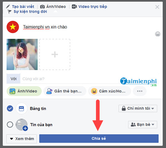 Cách chèn nhãn Sticker, thêm hình ảnh ngộ nghĩnh vào ảnh đăng Facebook