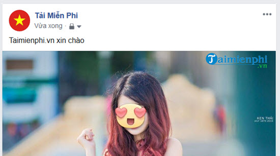 Cách chèn nhãn Sticker, thêm hình ảnh ngộ nghĩnh vào ảnh đăng Facebook