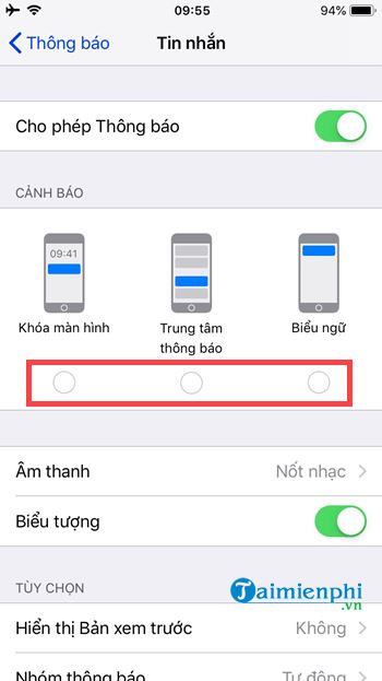 Hướng dẫn cách ẩn tin nhắn trên iPhone trên màn hình khóa