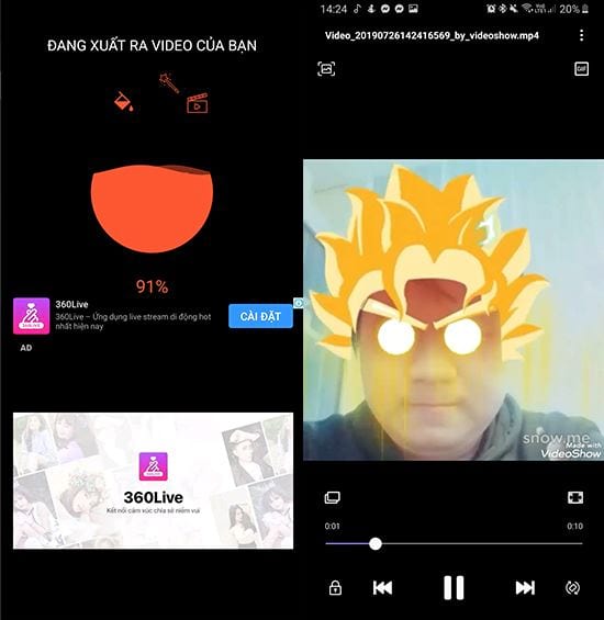 Cách ghép nhạc vào video trên điện thoại iPhone, Android