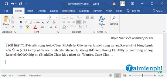 sua loi font chu trong Word