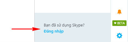 Chat trong Outlook với mọi người bằng Skype