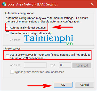 Khắc phục lỗi không thể kết nối internet của Windows