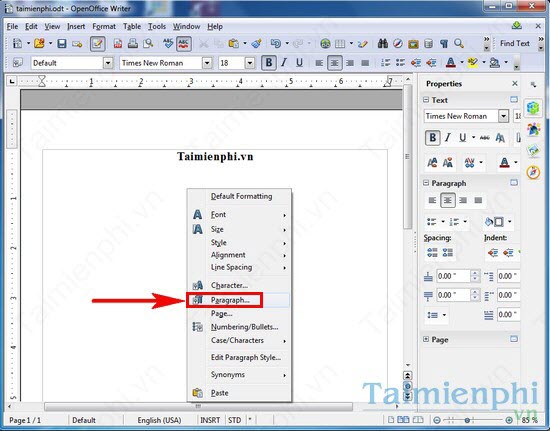 Tạo dòng ... trong openoffice, tạo dòng kẻ openoffice, kẻ dòng openoff