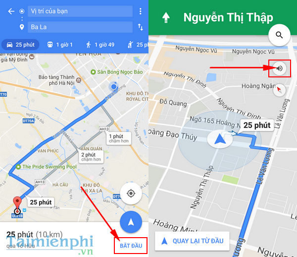 Tìm đường đi trên Google Maps trên điện thoại thông minh là một cách dễ dàng để đến đúng địa điểm trong thời gian ngắn nhất. Google Maps cung cấp các tùy chọn đi bộ, xe đạp, ô tô hoặc phương tiện công cộng để bạn chọn lựa. Bạn có thể tìm kiếm địa điểm và lên lịch trình một cách nhanh chóng và tiện lợi trên điện thoại của mình.