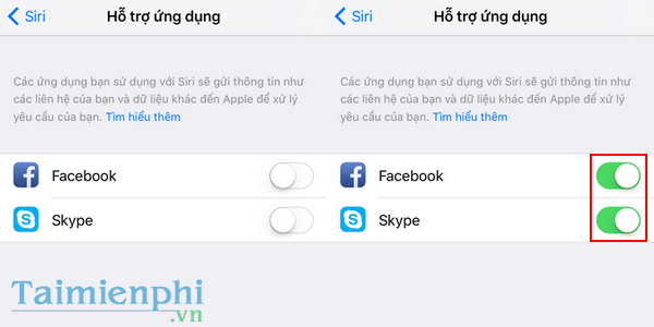 Hướng dẫn bật Siri cho ứng dụng thứ ba trên iOS 10