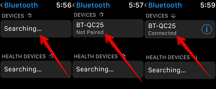Hướng dẫn kết nối Bluetooth với Apple Watch