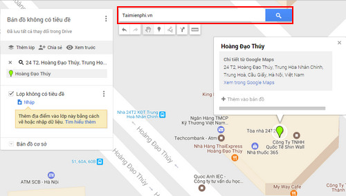 Cách chia sẻ bản đồ, vị trí, địa điểm trên Google Maps với bạn bè