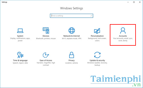 Cách đổi Account Standard sang Admin trên Windows 10
