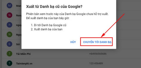 Cách xuất danh bạ từ gmail, lưu toàn bộ Email trong Gmail định dạng CSV