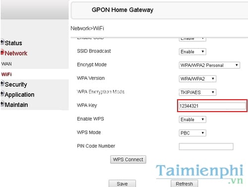 cach doi mat khau wifi viettel tren may tinh