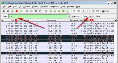 Cách dùng Wireshark, phân tích gói dữ liệu trong hệ thống mạng, bắt gói tin dữ liệu network