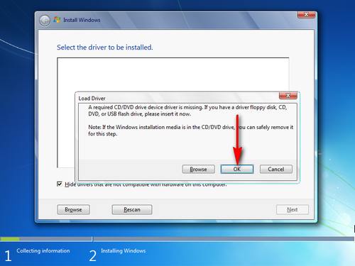 Sửa lỗi Setup was unable to create a new system partition... khi cài Win 7 2