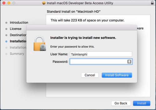 Cách tải và cài macOS 10.13
