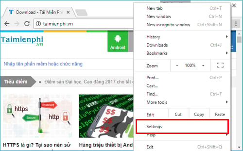 thay doi ngon ngu trinh duyet google chrome