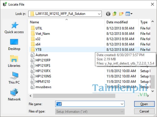 Hướng dẫn chia sẻ máy in trong mạng LAN windows 10, 7, XP 24