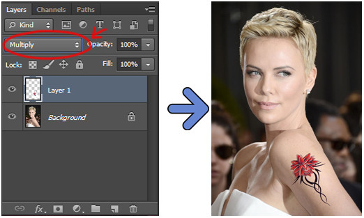 Cách xăm hình nghệ thuật bằng Adobe Photoshop