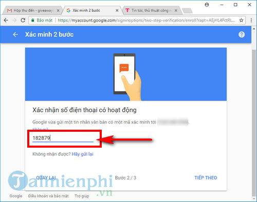 Bảo mật 2 lớp gmail, kích hoạt xác minh 2 bước trong gmail