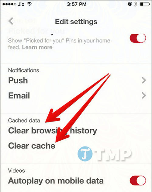 Cách sửa lỗi Pinterest không hoạt động trên iPhone, iPad
