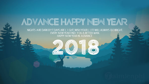 2018 new year wallpapers for the most beautiful computer