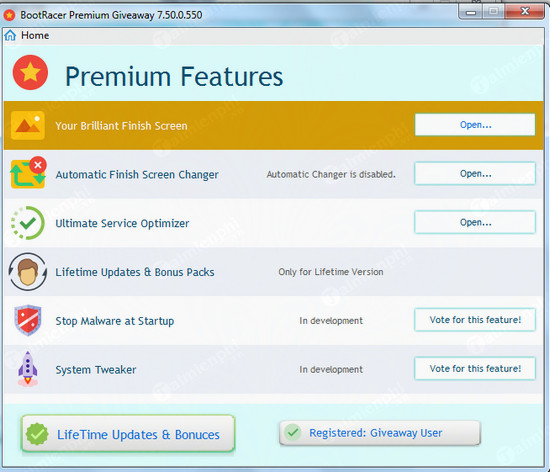 giveaway ban quyen mien phi bootracer tang toc khoi dong may tinh 6