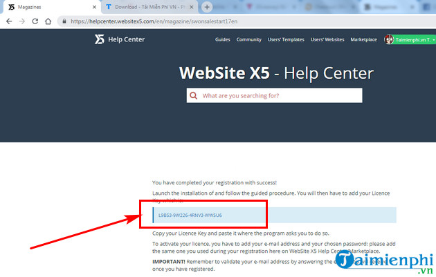 giveaway ban quyen mien phi website x5 start 14 5
