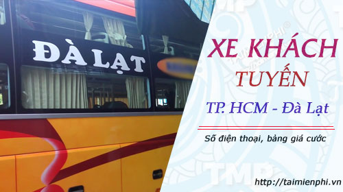 Xe khách tuyến đường Quảng Ninh  Đà Lạt  ALONGWALKER