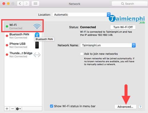 Cách đổi DNS 1.1.1.1 trên Windows, Macbook