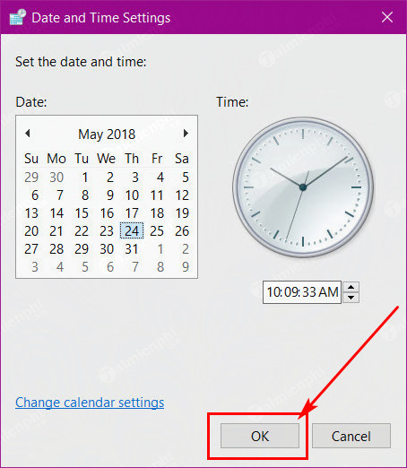 Chỉnh thời gian windows 10, thay đổi ngày giờ trên Win 10