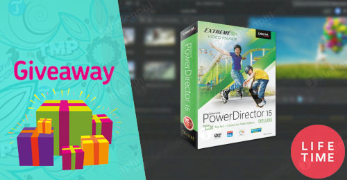 giveaway cyberlink powerdirector