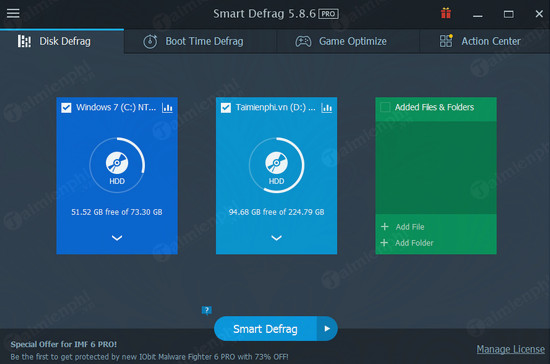 giveaway smart defrag mien phi