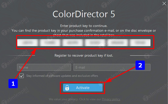 giveaway ban quyen mien phi cyberlink colordirector 3