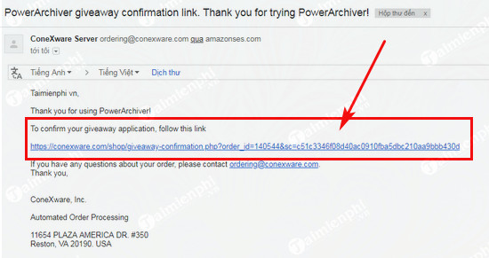 giveaway ban quyen mien phi PowerArchiver 2018 nen va giai nen file