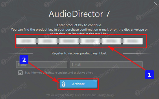 giveaway ban quyen mien phi cyberlink audiodirector chinh sua am thanh 3