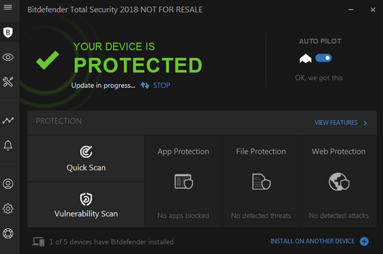 giveaway ban quyen mien phi bitdefender total security 2018 diet virus bao ve may tinh 7