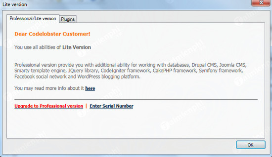 giveaway ban quyen mien phi codelobster php edition 3