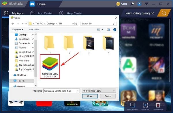 how to play online games on bluestacks 3