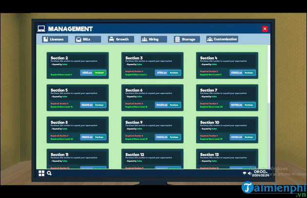 cach choi supermarket simulator tang doanh thu loi nhuan 3