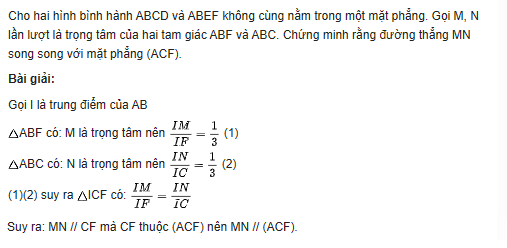 giai toan lop 11 trang 101 102 103 sach canh dieu tap 1 duong thang va mat phang song song 5