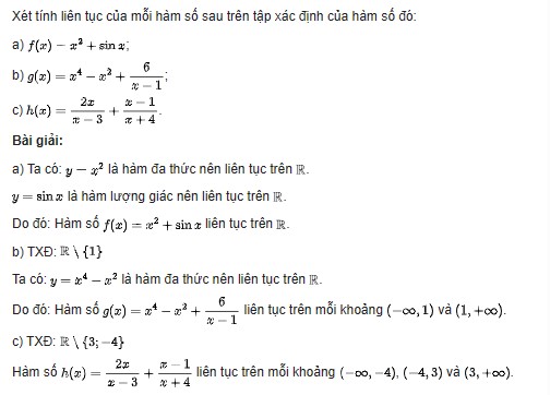 Giải toán lớp 11 trang 77 sách Cánh Diều tập 1, Hàm số liên tục 8 giai toan lop 11 trang 77 sach canh dieu tap 1 ham so lien tuc 4