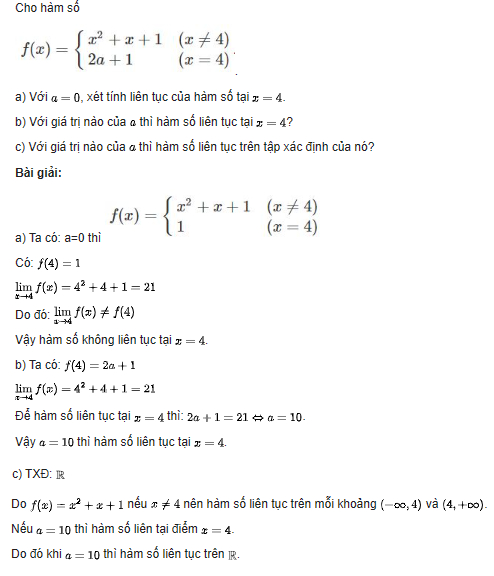 Giải toán lớp 11 trang 77 sách Cánh Diều tập 1, Hàm số liên tục 9 giai toan lop 11 trang 77 sach canh dieu tap 1 ham so lien tuc 5